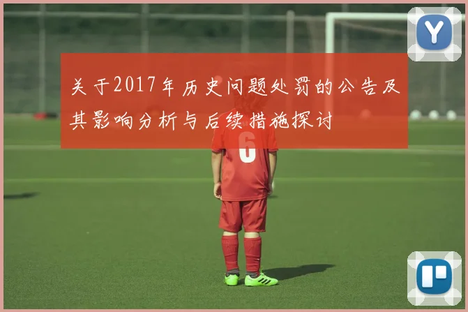 关于2017年历史问题处罚的公告及其影响分析与后续措施探讨